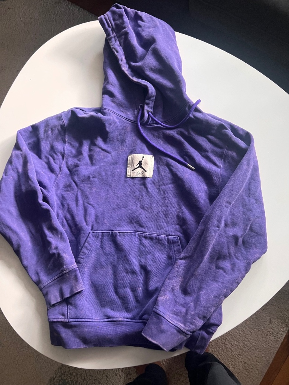 Jordan Flight Hoodie Sweatshirt Purple